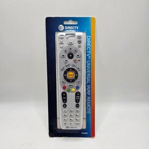 DirecTV Universal IR/RF Remote RC66RX Silver New AT&T Satellite TV Controller RF